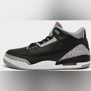 Air Jordan Retro 3 Green Glow